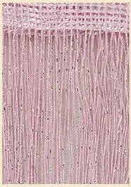 Shiny 3x2,6m Türteiler - Fadenvorhang, 260x300 cm Wohnzimmer