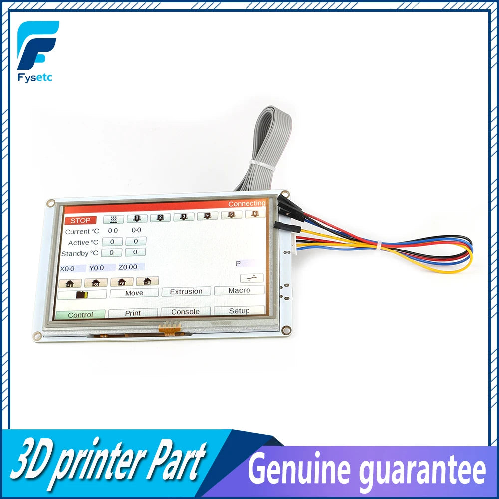 FYSETC PanelDue 5 Zoll Touchscreen - Integriert, Farbe