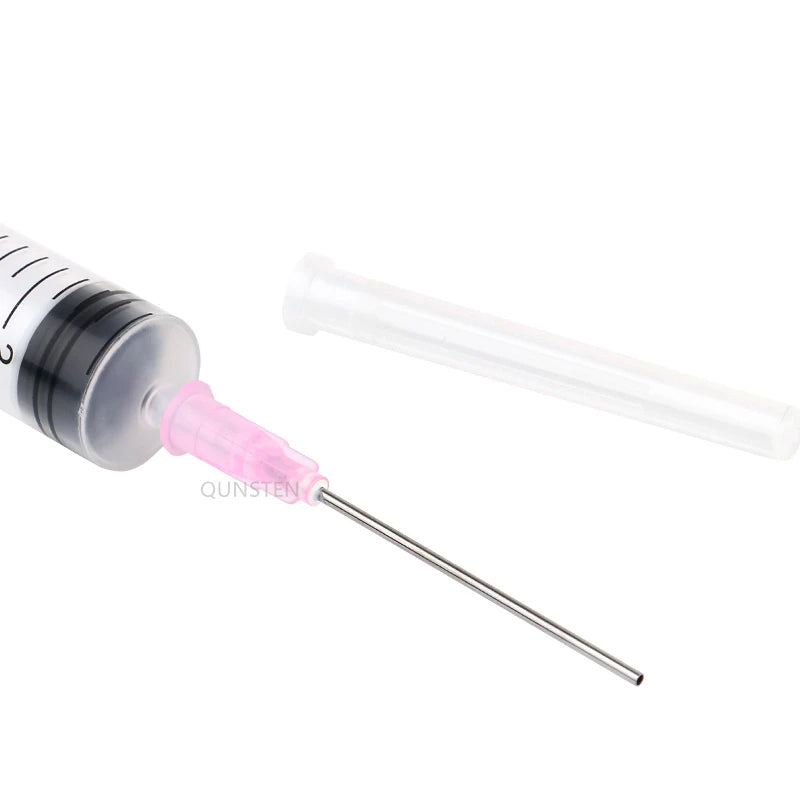 QUNSTEN Spritze Nachfüllset 10ml - 4 Stück 3,5cm Nadel