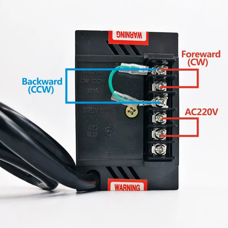 US-52 AC Drehzahlregler 220V 400W - Motorsteuerung Vor-/Rückwärtslauf