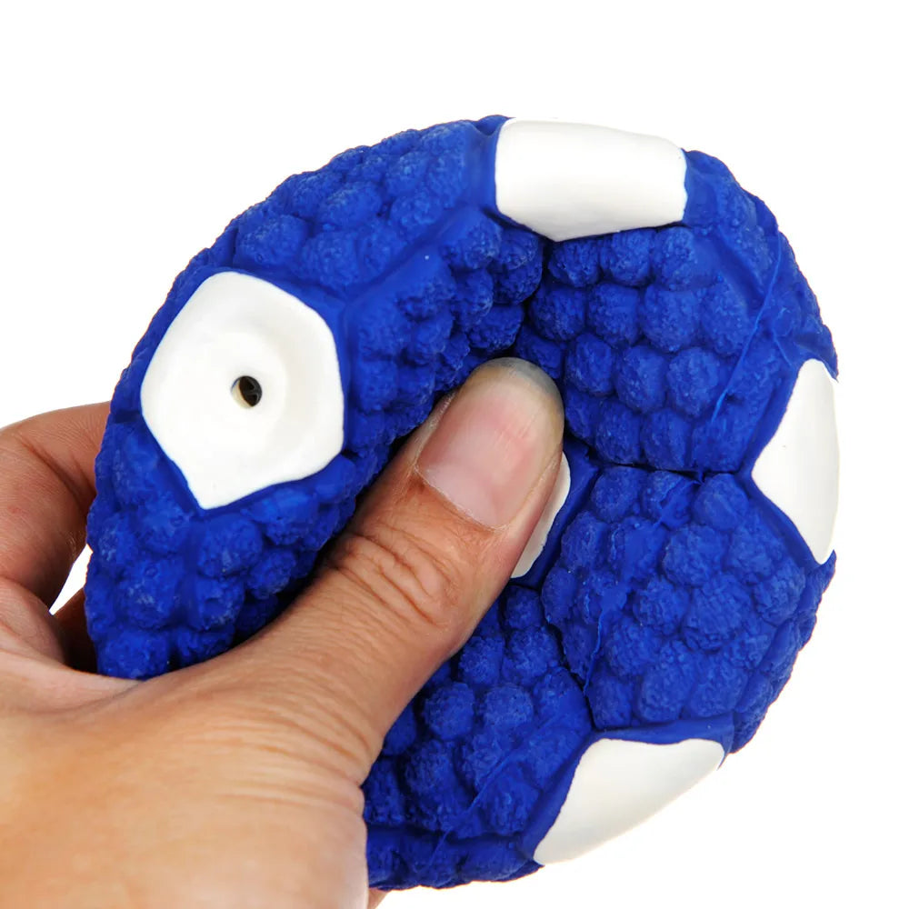 Hundespielzeug 2025: HOOPET Pet Dog Toy Balls Squeak Puppy Toys - Interesting Tennis Football Tooth Cleaning Toys Dogs Collection