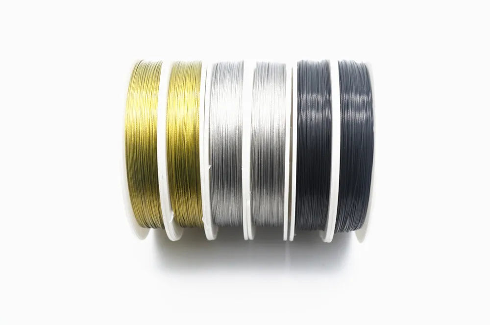 Coadă de tigru acoperită Moonrise - 25m 0.3-0.6mm Inox