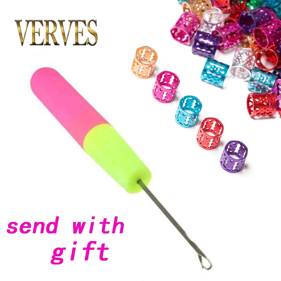 VERVES Crochet Braids Synthetic 24 inch Box Braid 22 Roots/Pcs Ombre Braiding Hair Extensions Heat Fiber Bulk Braid Pink,Black