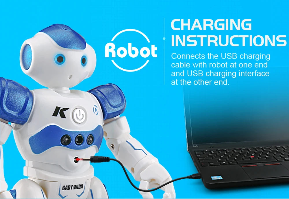JJRC RC Robot Toy IR Gesture Remote control R2 CADY WIDA Intelligent Vector Smart Robotica Dancing Robo Kids Toy for Children