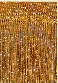 Shiny 3x2,6m Türteiler - Fadenvorhang, 260x300 cm Wohnzimmer