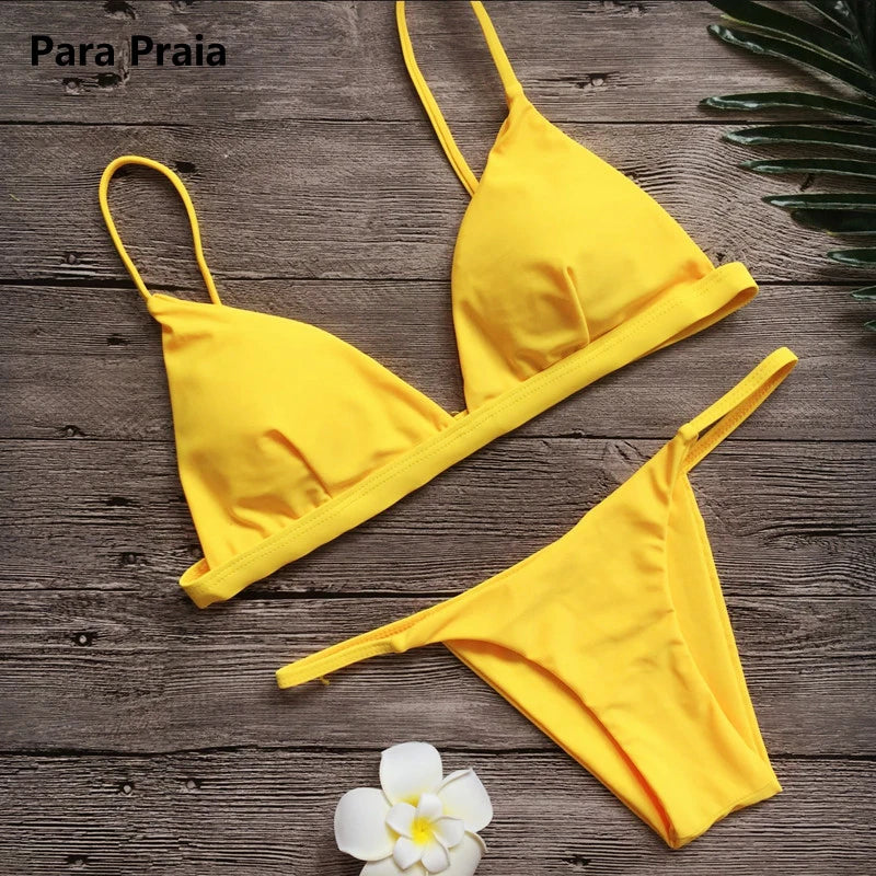 Bikini Set 2025: Stylish Schwimmbekleidung for Women - Golden Bridge Store