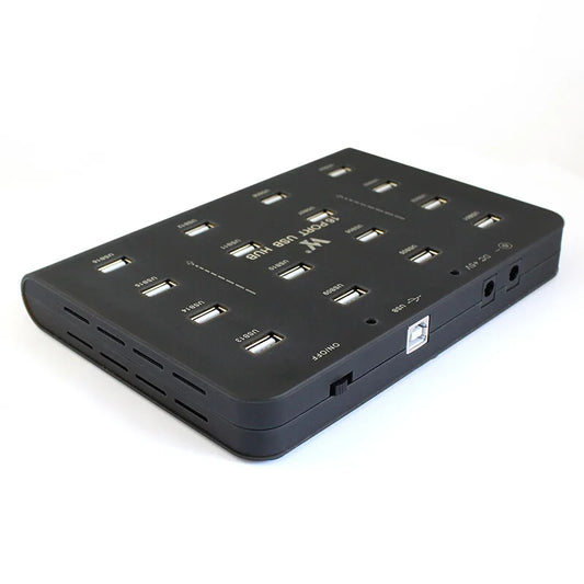 Benutzerdefiniert 16-Port Industrial USB Hub 2025 - Mit Powered Switch Ladegerät - Daten Sync Elektronische Geräte