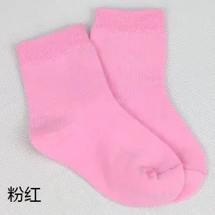 Bambino Socken Bonbonfarben - Baumwolle 20 Stk 1-9 Jahre