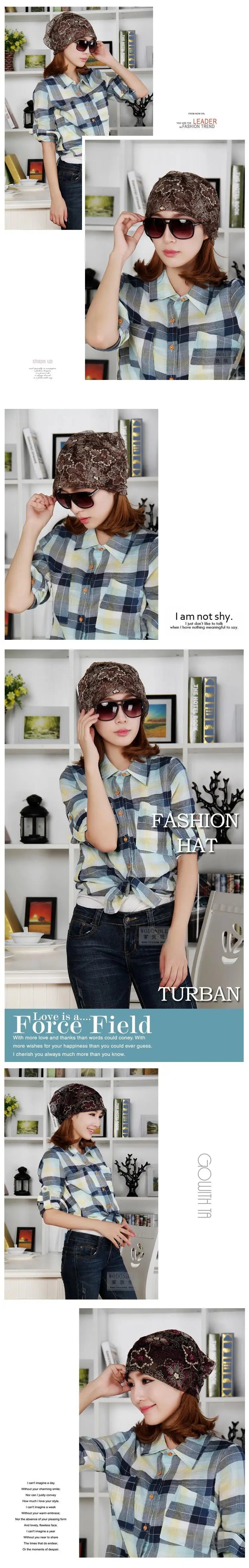 miaoxi Mode Sommer Dünn Frauen Hut Floral Casual Erwachsene Damen Kappen Günstig Schönheit Bonnet Polyester Weiblich Beanies Skulliess