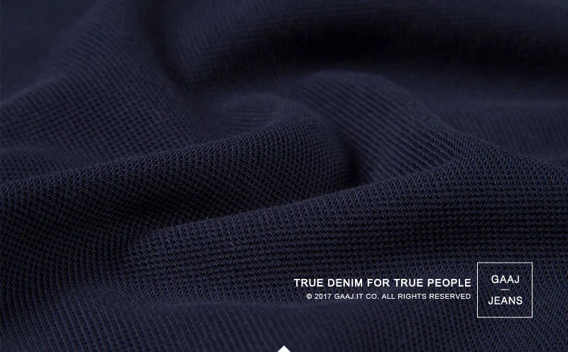 GAAJCN Polo Atmungsaktiv - Baumwolle Kurzarm Regular Fit