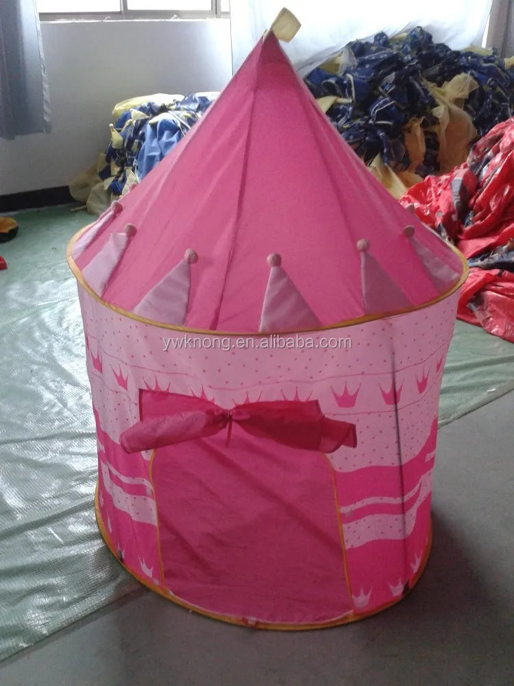 Kinder-Schloss-Zelt 2025: Rosa & Blau Märchen-Kollektion - Adventure Kids Collection
