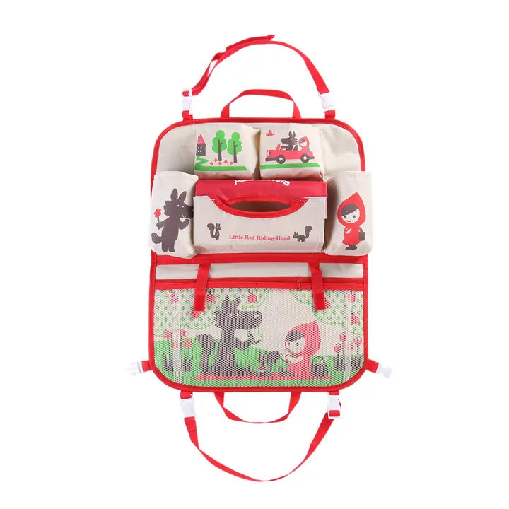 Cartoon Car Seat Back Storage Hang Bag Organizer Car styling Baby Product Varia Stowing Tidying Automobile Interior Accessories