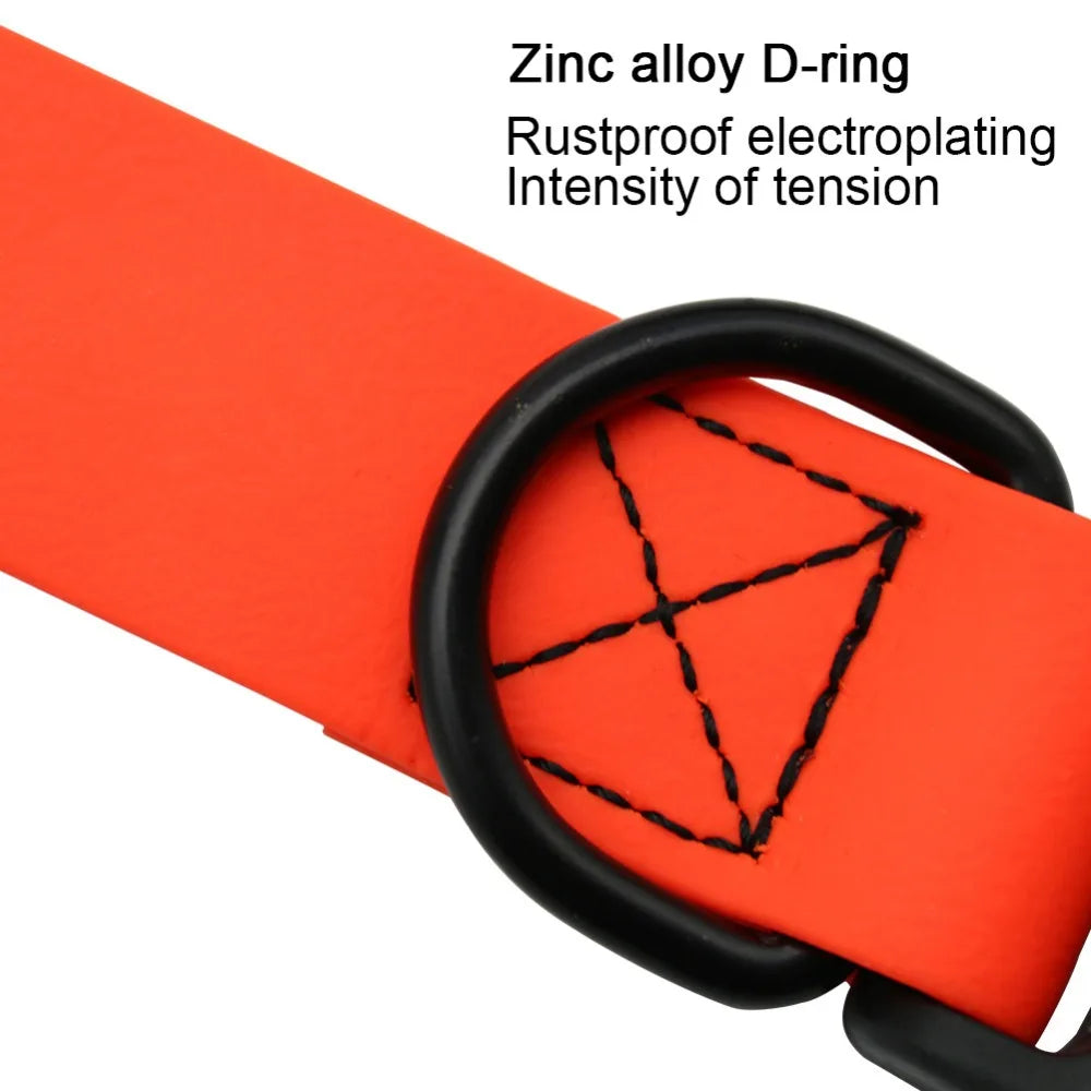 Wodondog Neues Hochwertiges Haustier Hund Halsband 2025: PVC Wasserdicht Anti Schmutzig - Katzen Halsband Einfach Reinigen Große Kleine Hunde Welpen S/M/L