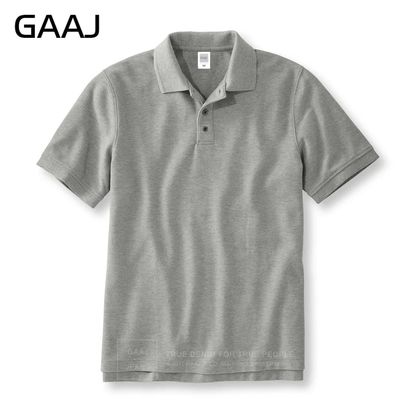GAAJCN Polo Atmungsaktiv - Baumwolle Kurzarm Regular Fit