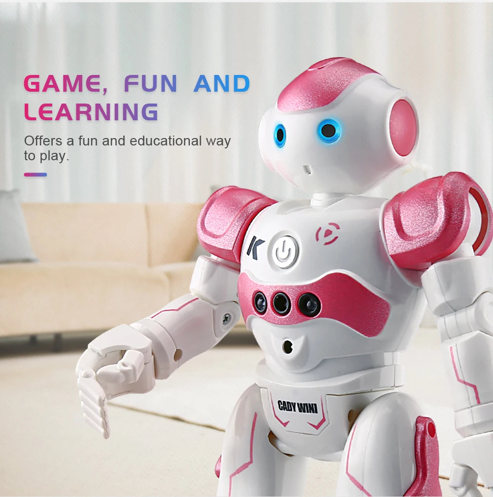 JJRC RC Robot Toy IR Gesture Remote control R2 CADY WIDA Intelligent Vector Smart Robotica Dancing Robo Kids Toy for Children