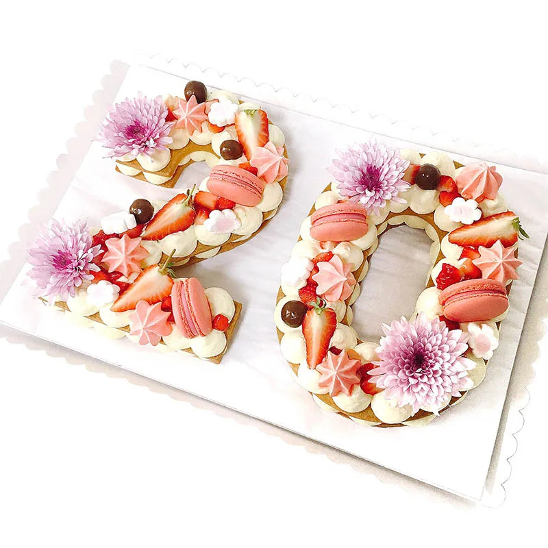 YOMDID HAUSTIER 0-8 Zahlen Kuchen Form 2025: Kuchen Dekorieren Werkzeuge Confeitaria Maker - Geburtstag Kuchen Gebäck Form Backen 4/6/8/10/12/14 Zoll CE/EU