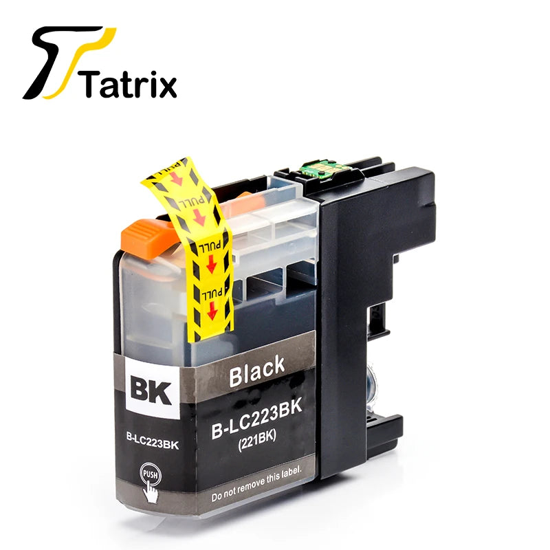 Tatrix With Chip LC223 LC221 Compatible Ink Cartridge For Brother MFC-J4420DW/J4620DW/J4625DW/J480DW/J680DW/J880DW Printer