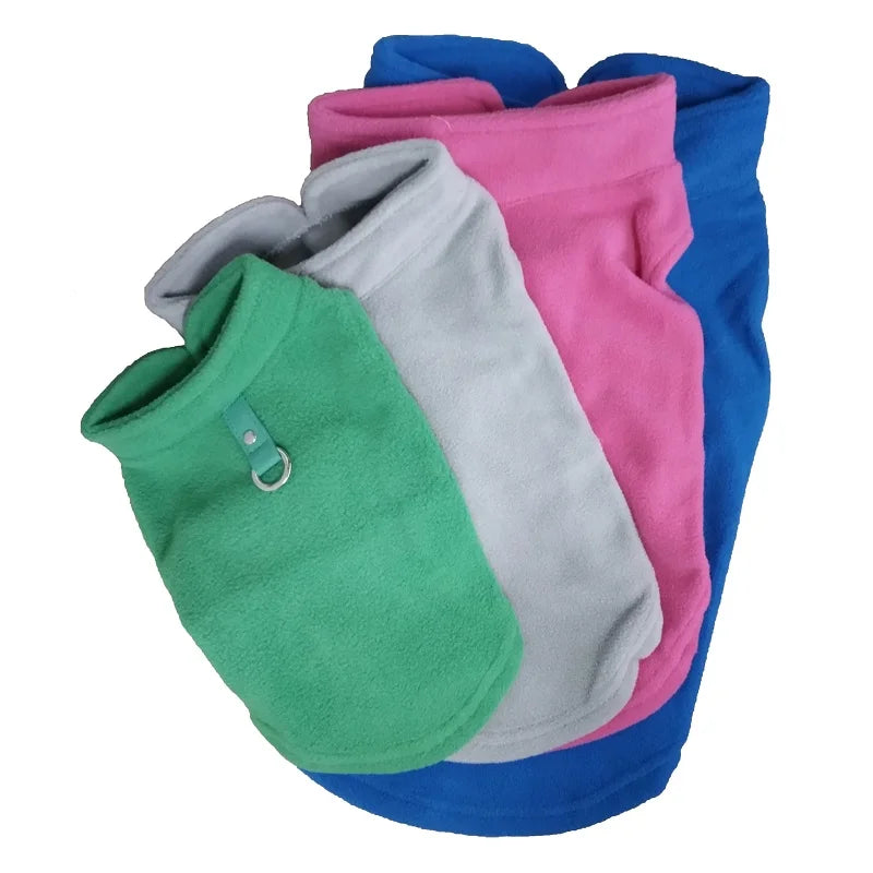 Winter Fleece Hundekleidung 2025
