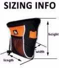 Truelove Tragbar Reise Hund Snack 2025: Leckerli Tasche Reflektierend 3M Oxford - Haustier Training Clip-on Beutel Gürtel Kot Spender 500ml-1.5L Orange Gelb