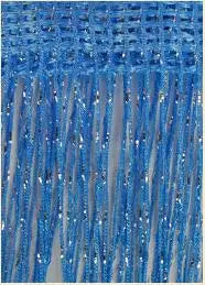 Shiny 3x2,6m Türteiler - Fadenvorhang, 260x300 cm Wohnzimmer