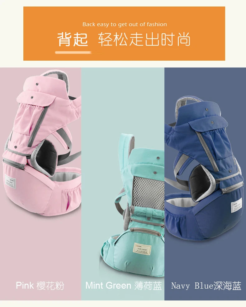 Babytrage 2025: Baby Hipseat Kangaroo Rucksack Mochila Breathable Ergonomic - Baby Carrier Hip Seat Baby Sling Wrap Collection