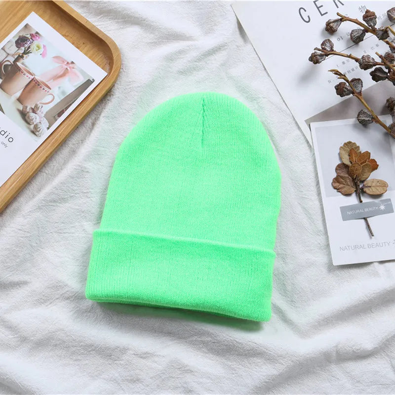 UrbanCap Skullie Warm - 25 Farben, Einheitsgröße, Elastisch