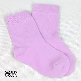 Bambino Socken Bonbonfarben - Baumwolle 20 Stk 1-9 Jahre