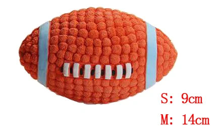 Hundespielzeug 2025: HOOPET Pet Dog Toy Balls Squeak Puppy Toys - Interesting Tennis Football Tooth Cleaning Toys Dogs Collection