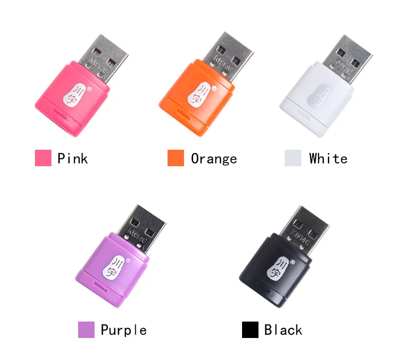 High-Speed USB 2.0 Micro SD Kartenleser Adapter mit TF Kartensteckplatz