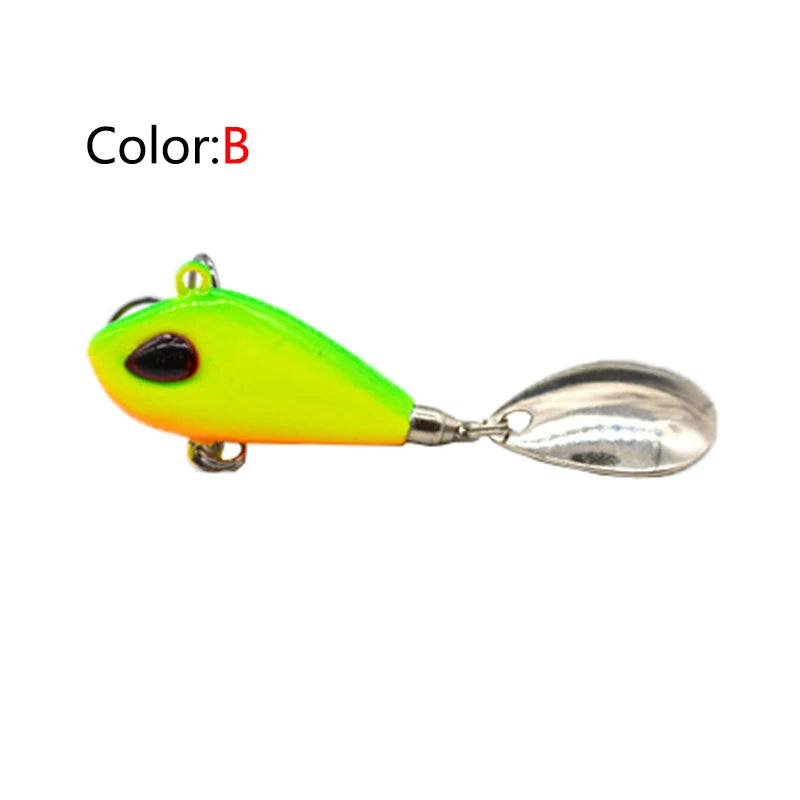 OUTKIT Neuer Metall Mini VIB Mit Löffel Angelköder 6g10g17g25g 2cm Angel Tackle Pin Crankbait Vibration Spinner Sinkend Köder