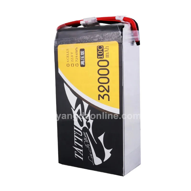 Tattu 32A 22.8V 10C 6S1P High Voltage Lipo Battery for UAV