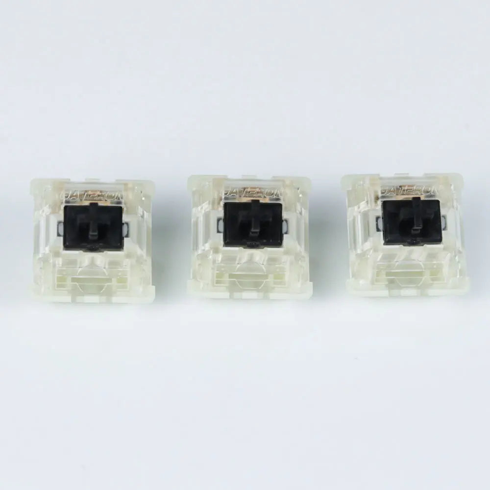 Tastatur-Switches 2025: Gateron Silent Black Red Clear - 5pin Transparent MX Compatible Collection