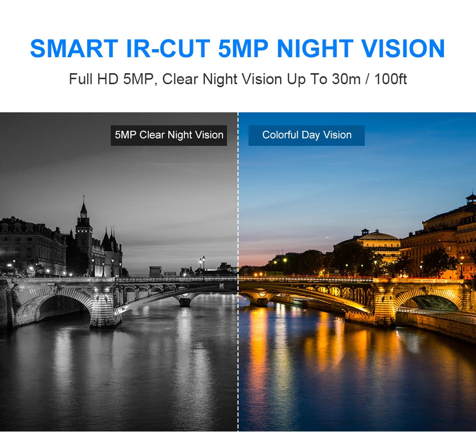 Überwachungssystem 2025: Hiseeu 4CH 5MP POE Dome IP Camera System Kit - Video Surveillance Set Night Vision Home Outdoor Waterproof Security Camera Set POE Collection