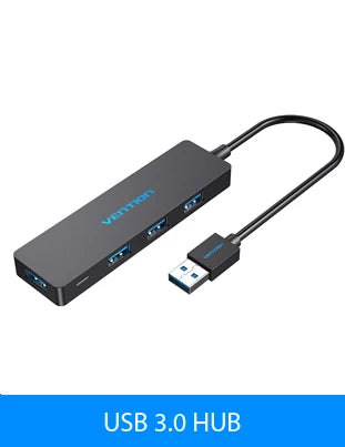 Cablu extensie USB Vention USB 3.0 2.0 mascul-femelă, cablu de date USB 3.0 pentru Smart TV, PC, SSD, cablu extensie USB 2.0