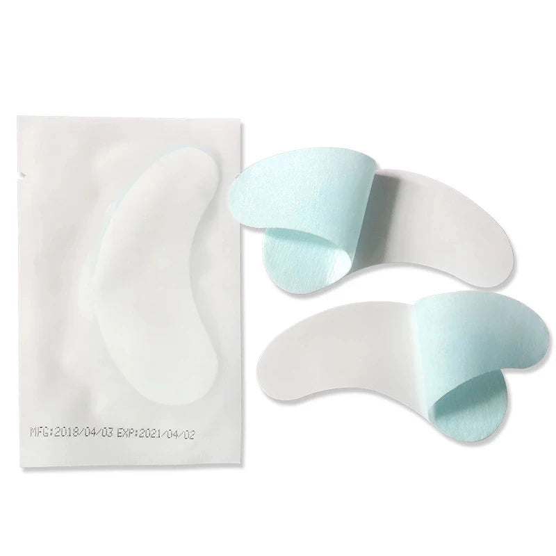 50/200/500 Wimpern Patches Für Aufbau Gepfropft Wimpern Pads Russisch Verpackung Unter Augen Papier Aufkleber Für Wimpernverlängerung