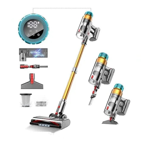 Staubsauger 2025: 50Kpa Cordless 500W Stick - 55Mins Rechargeable Wall Mount Collection