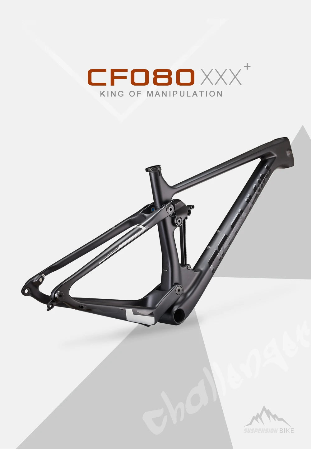 OG-EVKIN CF-080 2025 - Carbon Full Suspension MTB Rahmen - 12X148 Thru-Axle Boost 29er Professional Mountain Bike