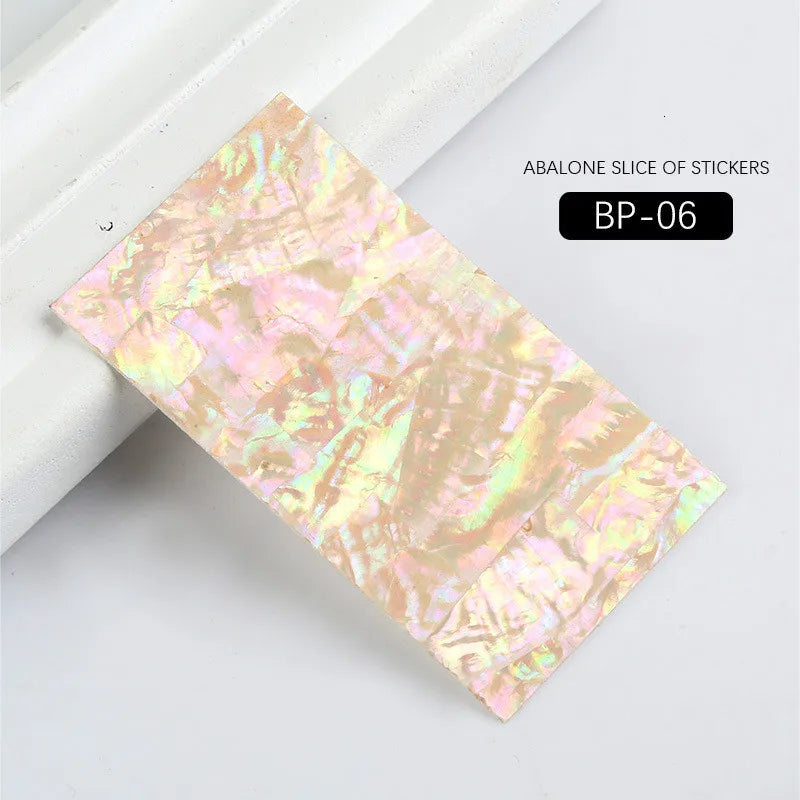 Art Lalic Abalone 3D Perlmutt - Selbstklebend 1Blatt BP01