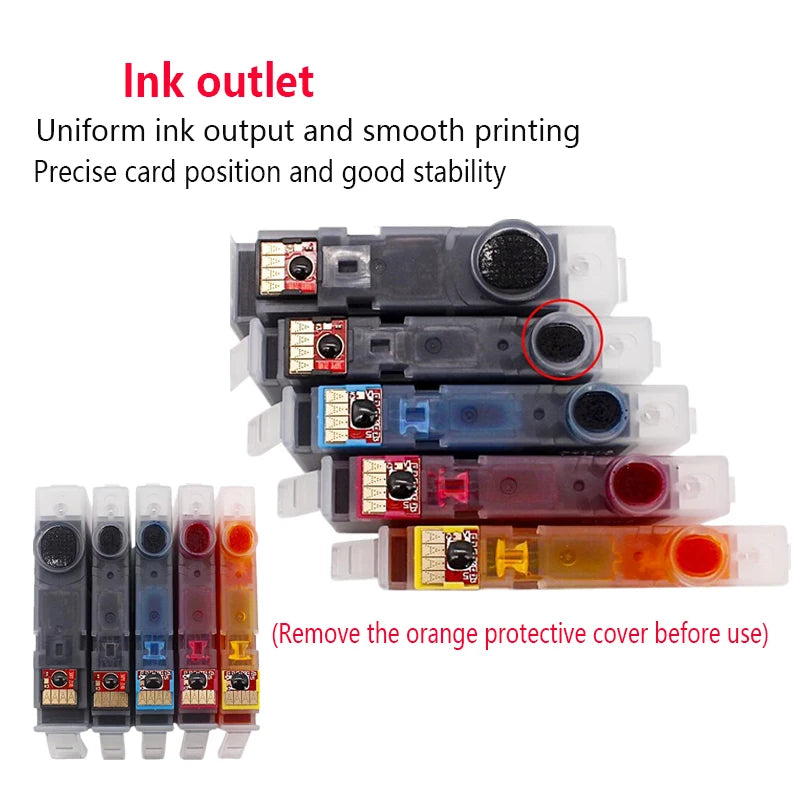 PGI580 CLI581 Ink Cartridge For Canon PIXMA TS8150 TS8151 TS8152 TS8250 TS8251 TS8252 TS8350 TS9150 TS9155 printer