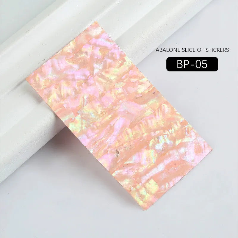 Art Lalic Abalone 3D Perlmutt - Selbstklebend 1Blatt BP01
