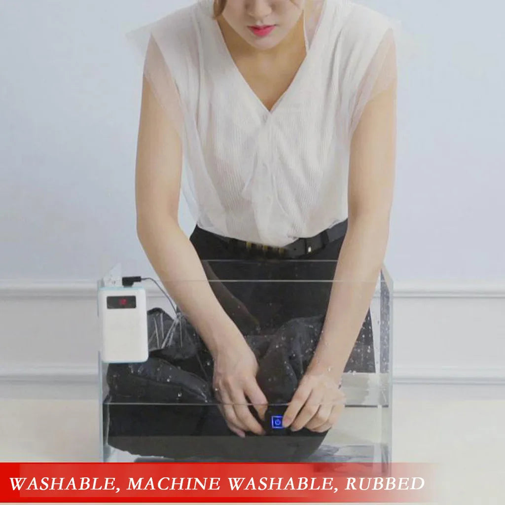 Aiwetin Heizweste V Neck 9 Zonen Beheizung Warm Gefüttert Baumwolle - Größe M XL Alltagstauglich