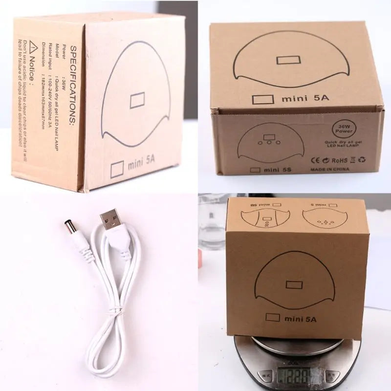 JAVRICK 36W UV Aushärtungslampe - 395nm USB Lade 17,9cm