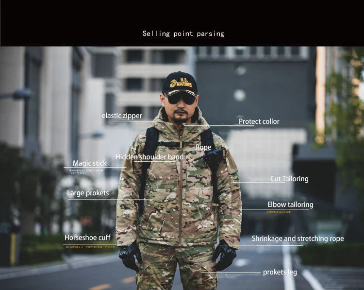 WOLF ENEMY M65 Parka Warm - 200g Füllung, Thermo, S-XXL