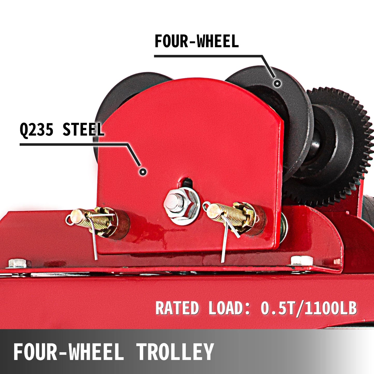 VEVOR 1700LBS/2200LBS Wired Electric Hoist Crane