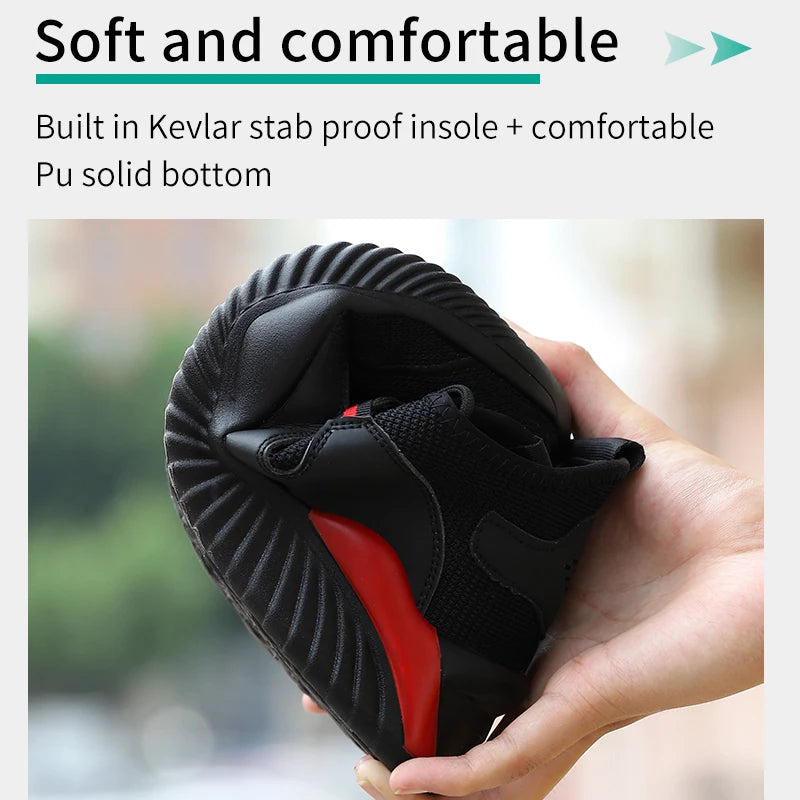 YIZHONCO Summer Unverwüstl. Schuhe - Größe 42, Schutz1100KN