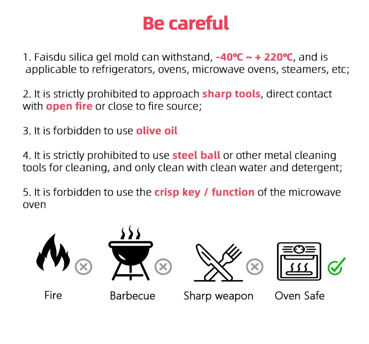 FAIS DU Cake Turntable Pat Silicone Baking Mat For Cake with Size Non-stick High Temperature Resistant Bake Tool Kitchen Gadget