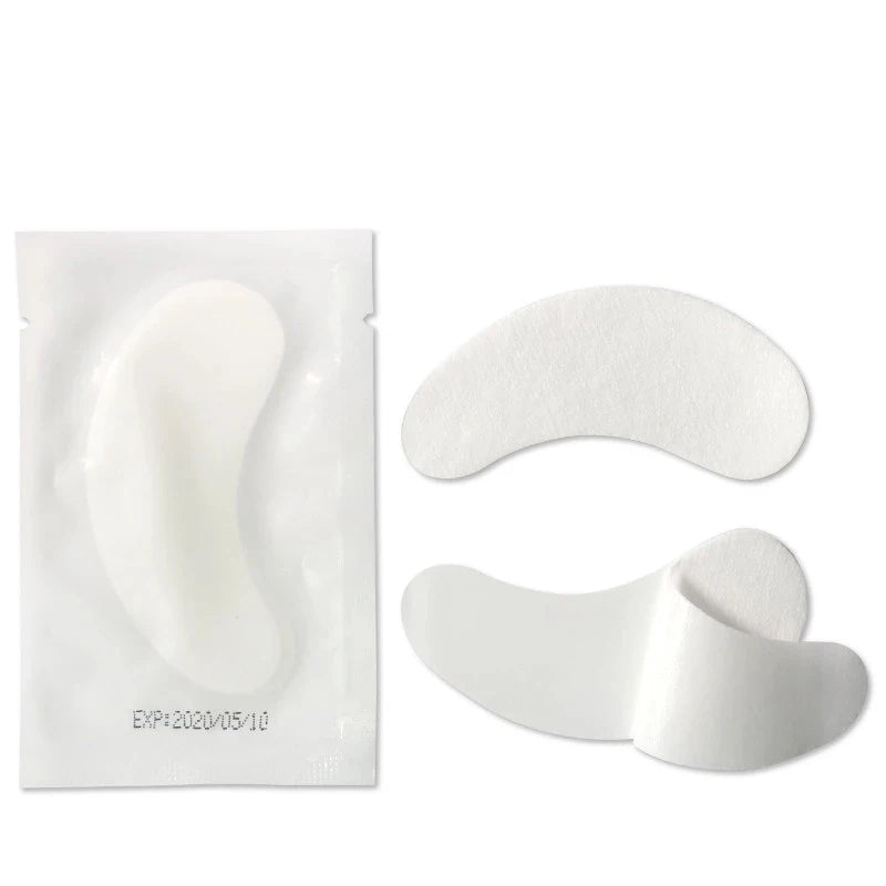 50/200/500 Wimpern Patches Für Aufbau Gepfropft Wimpern Pads Russisch Verpackung Unter Augen Papier Aufkleber Für Wimpernverlängerung