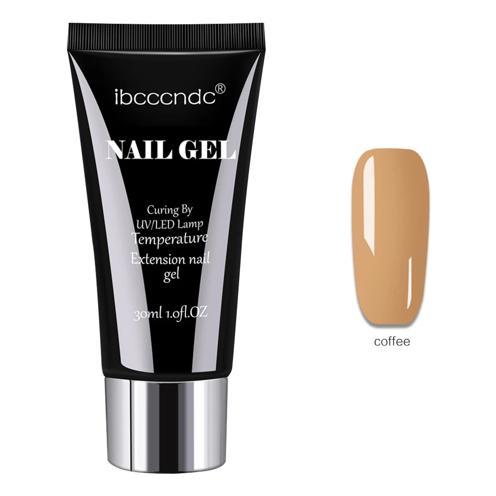 Gel semipermanent pentru unghii, gel de unghii Polygels, lampă UV LED, material pentru extensii de unghii, lampă acrilică, temperatură
