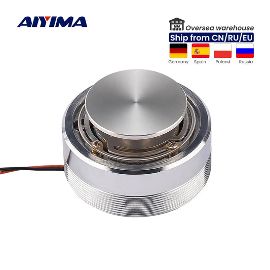 Audio-Lautsprecher 2025: AIYIMA 25/20/15W Audio Speaker 40/44/50MM - Full Range Loudspeaker Resonance Sound Exciter Super Bass Neodymium Portable Speakers Collection