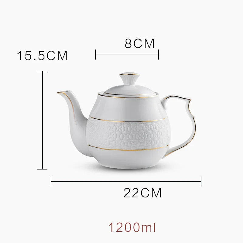 Care Porzellan Thermos Großkapazität-Kapazität 1L Mund 6cm